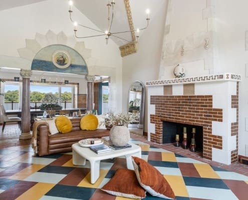 Gaffney House Photo Gallery - First Floor Living Room Area